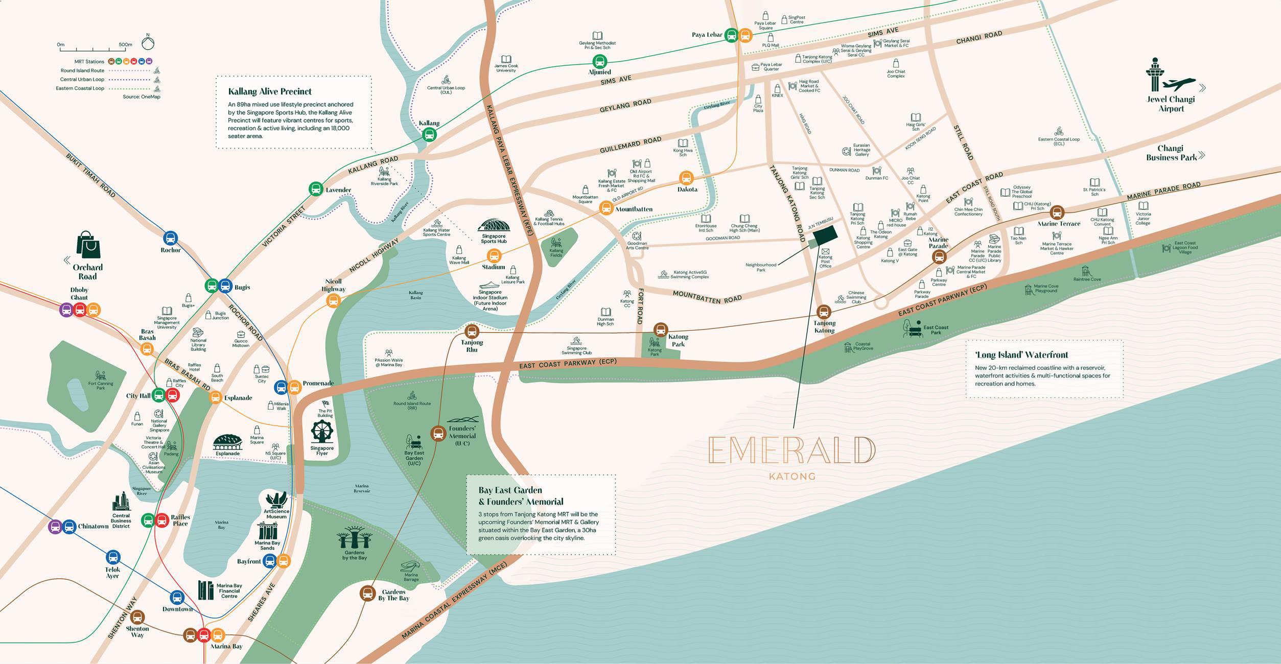 Emerald of Katong Location Map